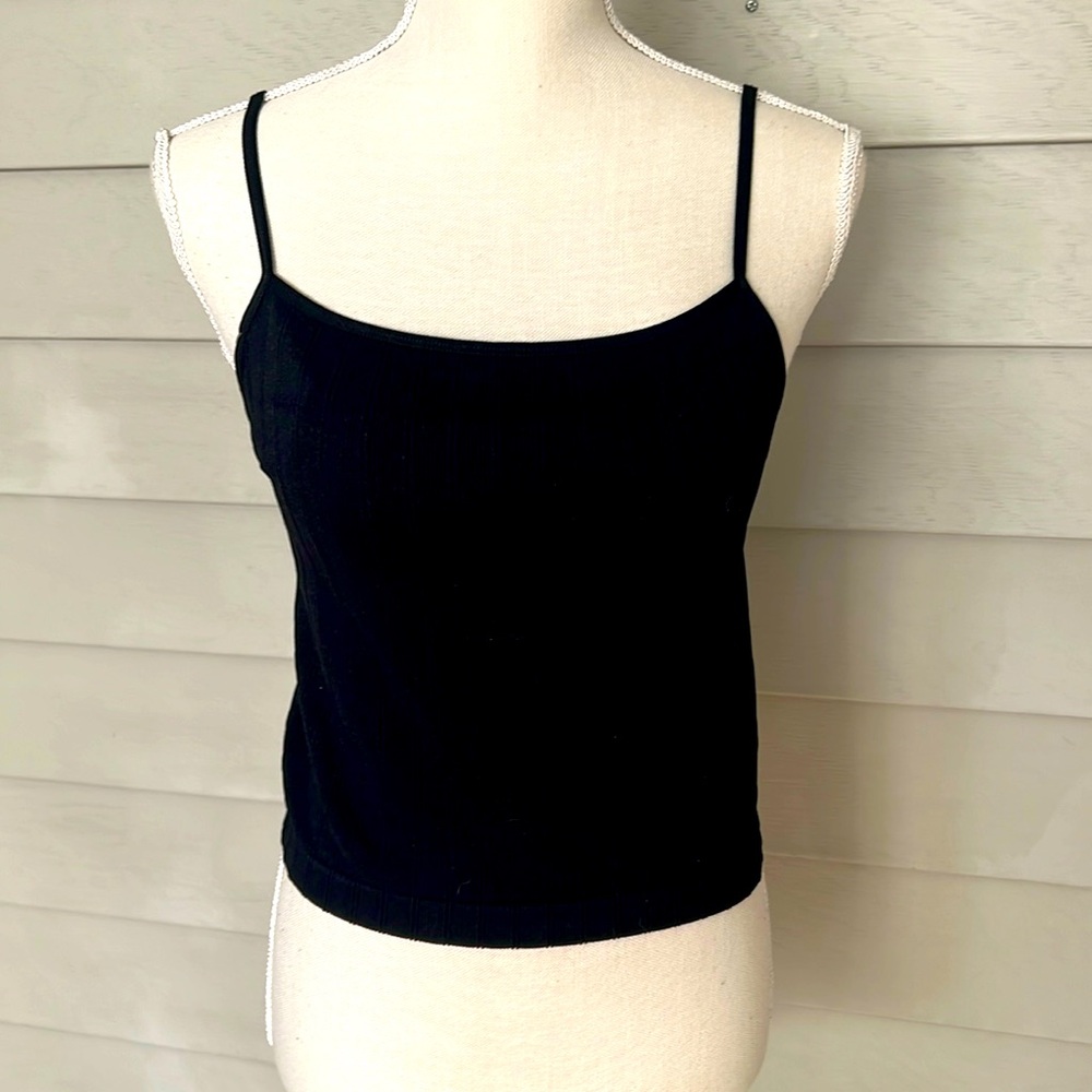 Ribbed tank top with adjustable straps size P-M / S-M